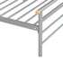 Orion 4FT Bed - Silver