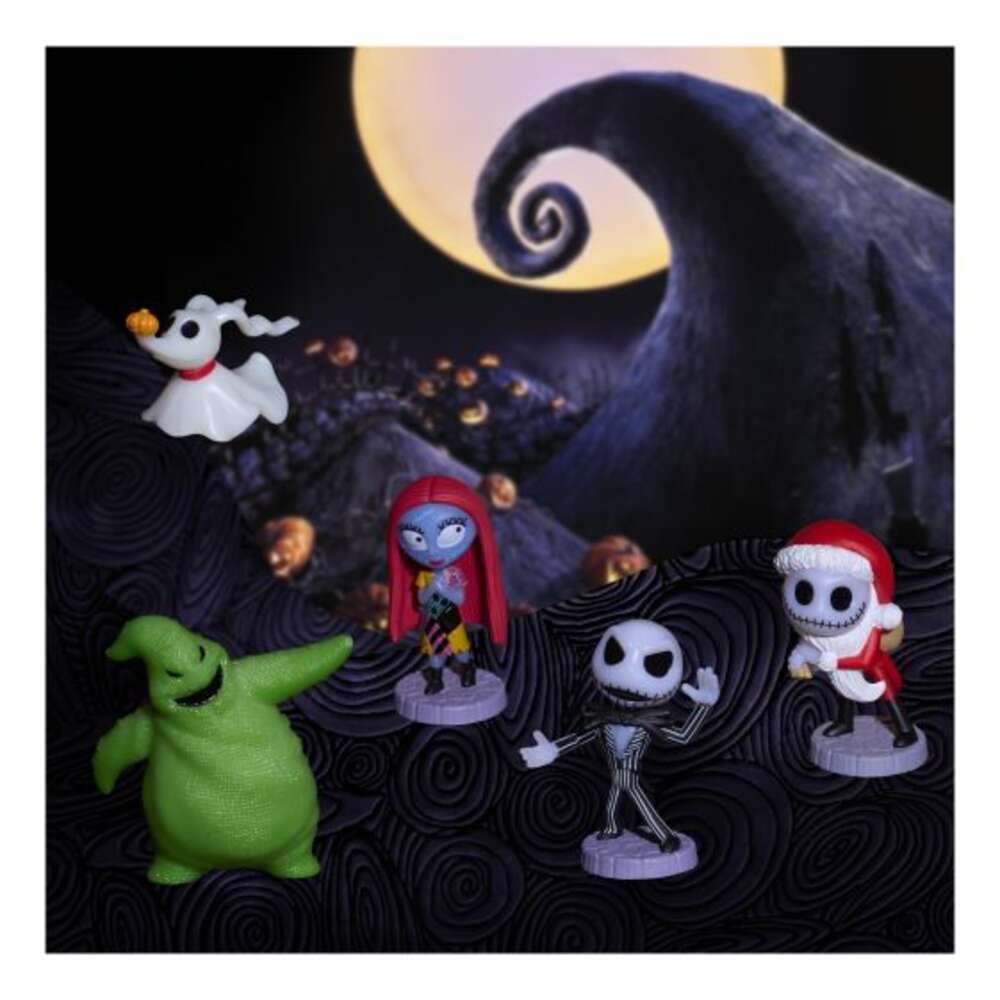 Nightmare Before Xmas 5pk Collectible Figure Set