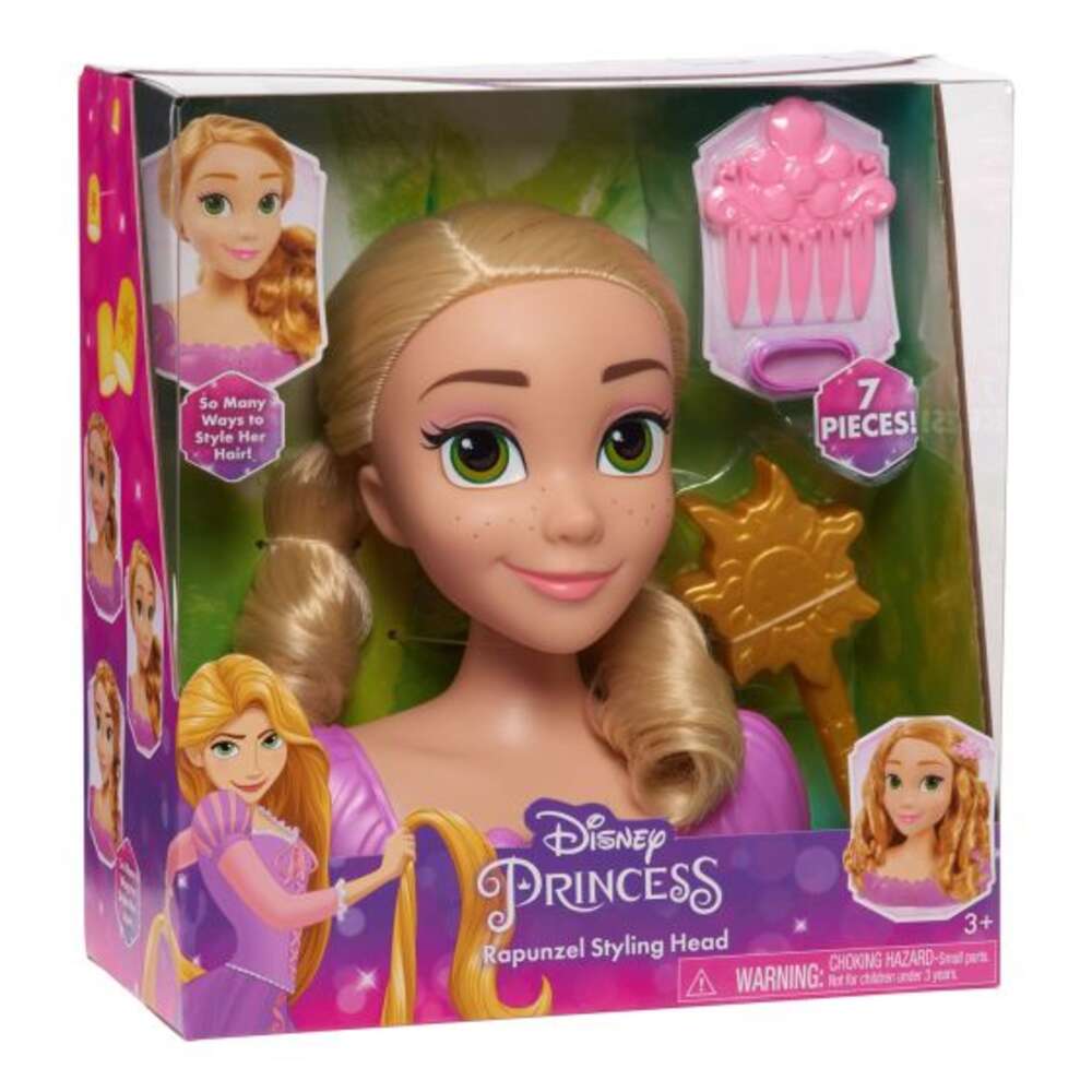 Disney Princess Small Styling Head Rapunzel