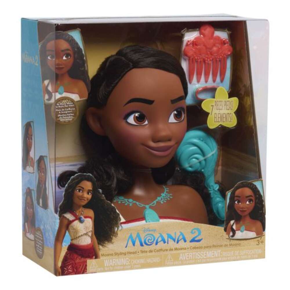 Disney Princess Small Styling Head Moana