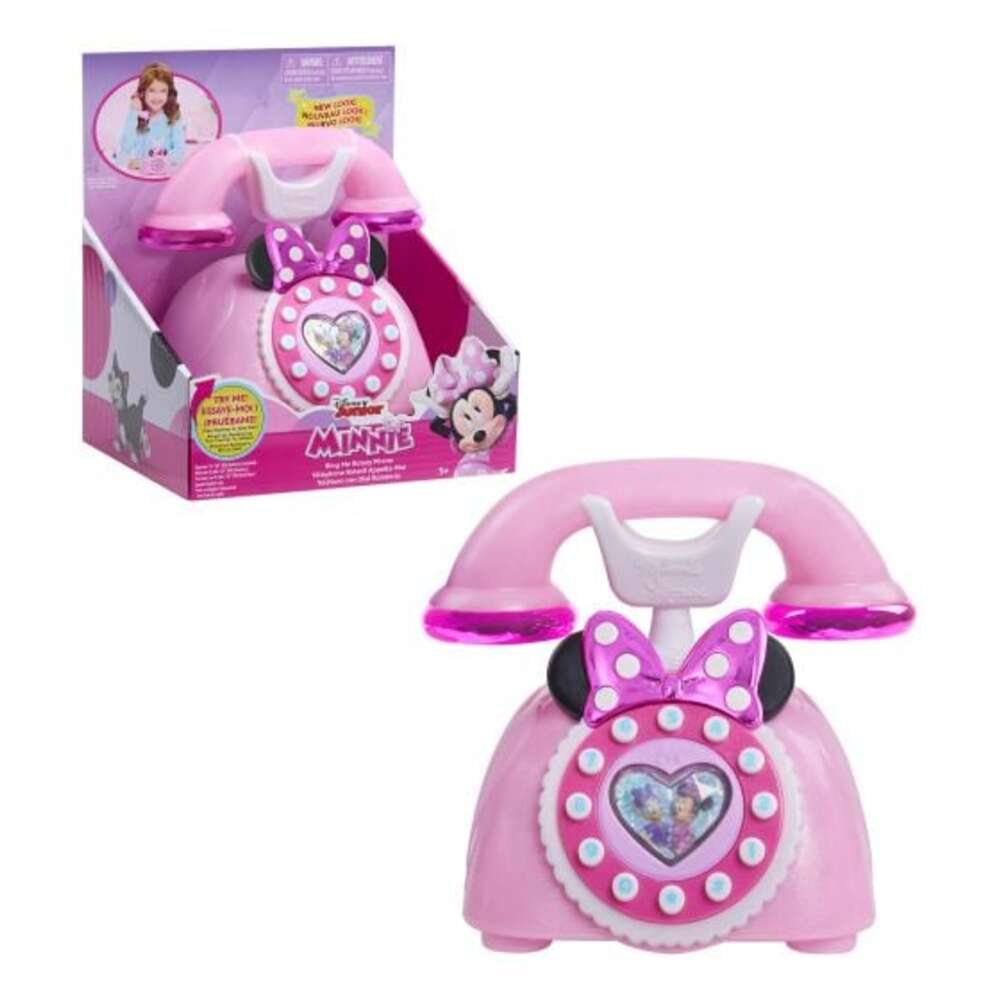 Minnie Mouse Ring Me Rotary Phone