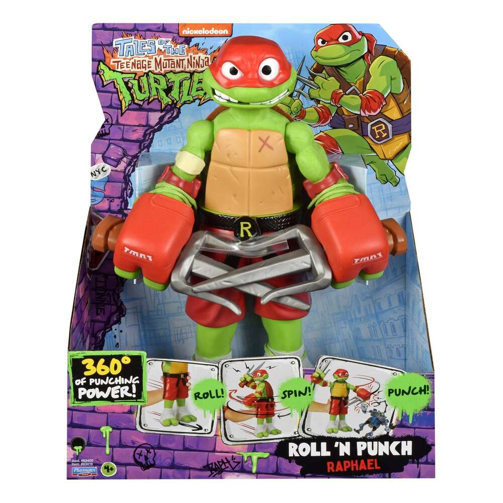 Tales of TMNT Giant Roll n Punch - Raphael
