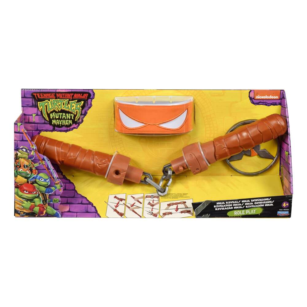 Teenage Mutant Ninja Turtles Transforming Role Play Michelangelo's Nunchuck
