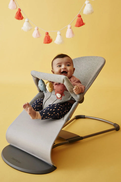 BabyBjörn Bouncer and Toy Bundle - Light Grey