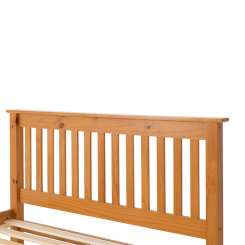Monaco 5FT Bed Low Foot End - Antique Pine