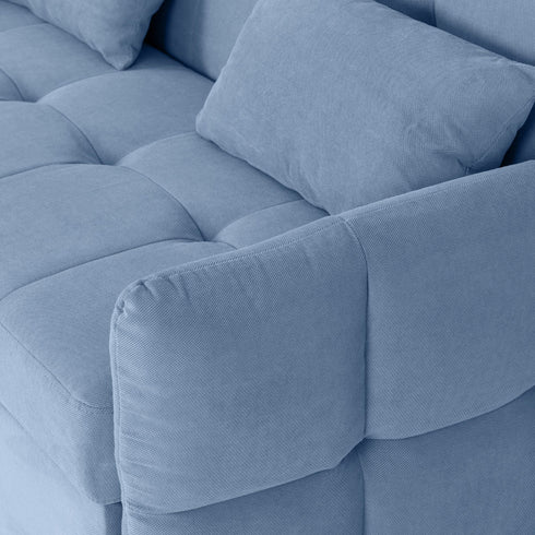 Chelsea Sofa Bed - Blue Fabric