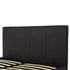 Prado Plus 4FT6 Storage Bed - Brown Faux Leather