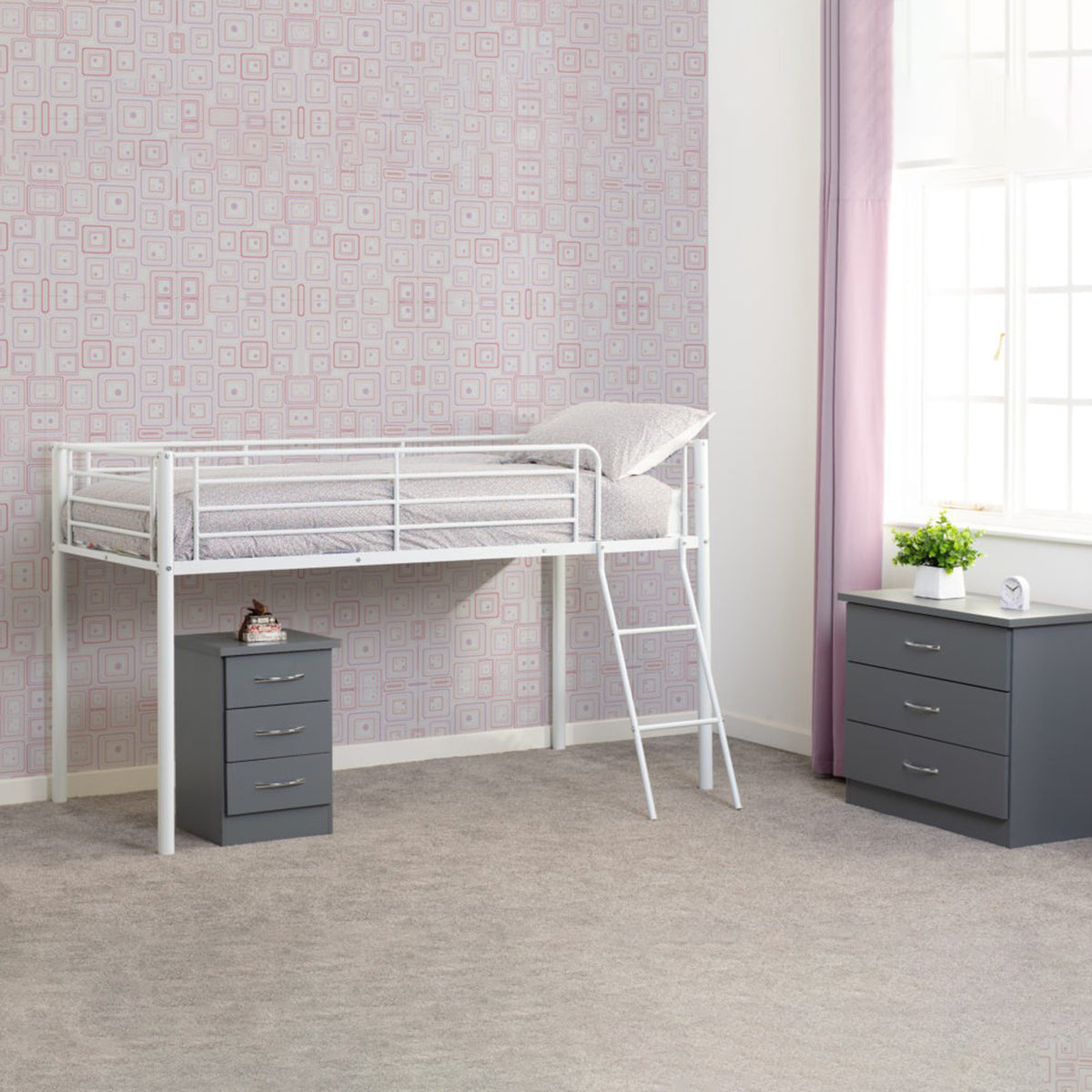 Kora Mid Sleeper - White