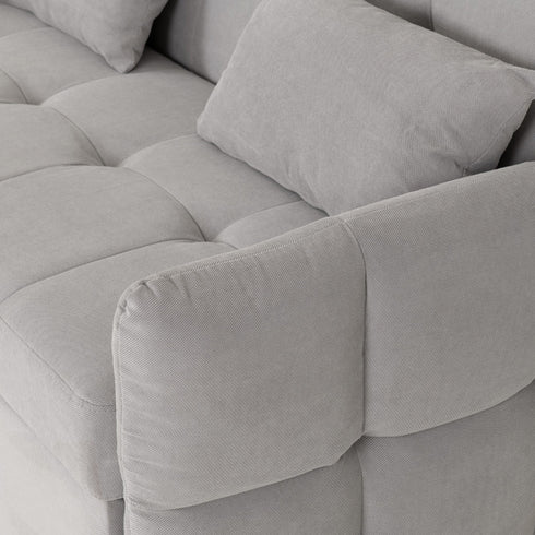 Chelsea Sofa Bed - Silver Grey Fabric