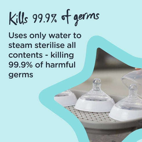 Tommee Tippee Electric Steam Steri White