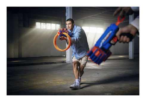 X-Shot Insanity S1 Mad Mega Barrel Blaster