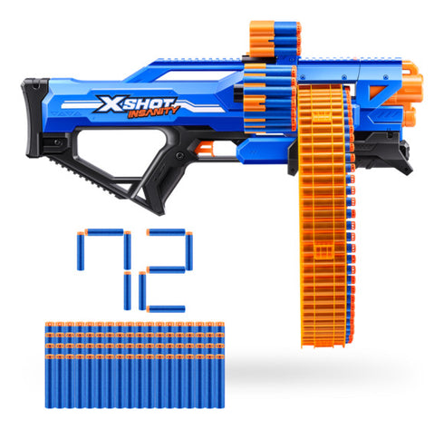 X-Shot Insanity S1 Mad Mega Barrel Blaster