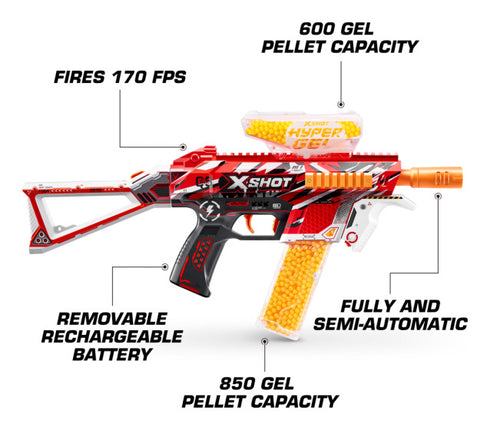 X-Shot Hyper Gel S1 Medium Blaster