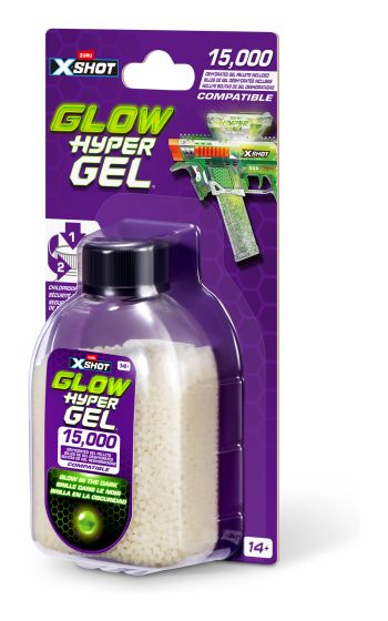 XShot Hyper Gel Glow Pellet Refill Pack (15,000 Hyper Gel Pellets)