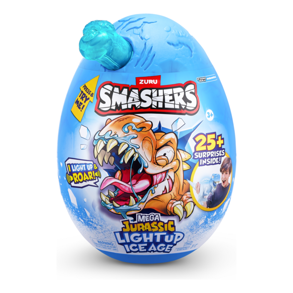 Smashers Dino Ice Age Light Up S1 Mega Egg