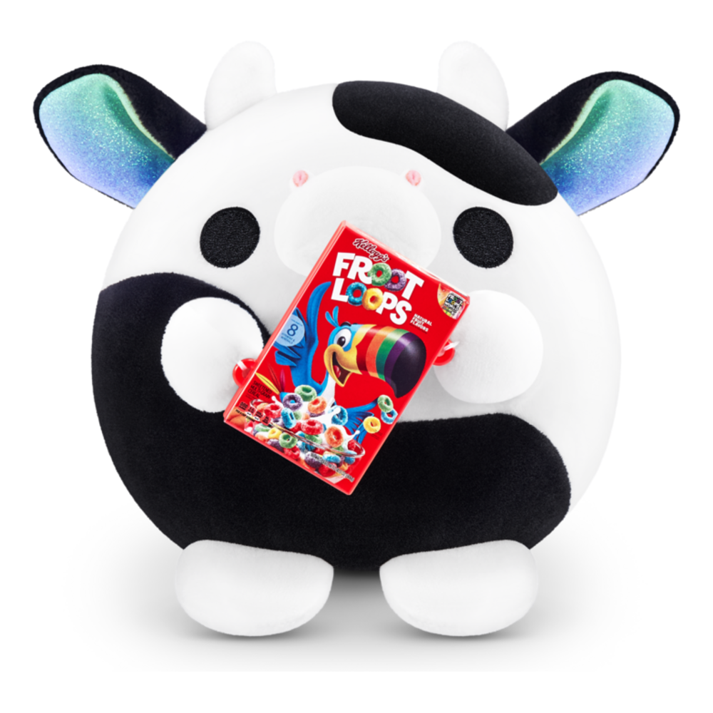 Snackles Medium Cow Series 1 Plush
