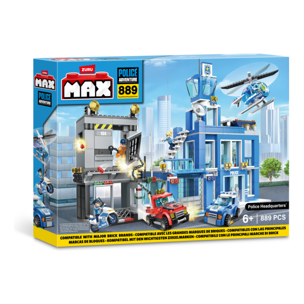 Max City 870 Brick Box Playset Series 1