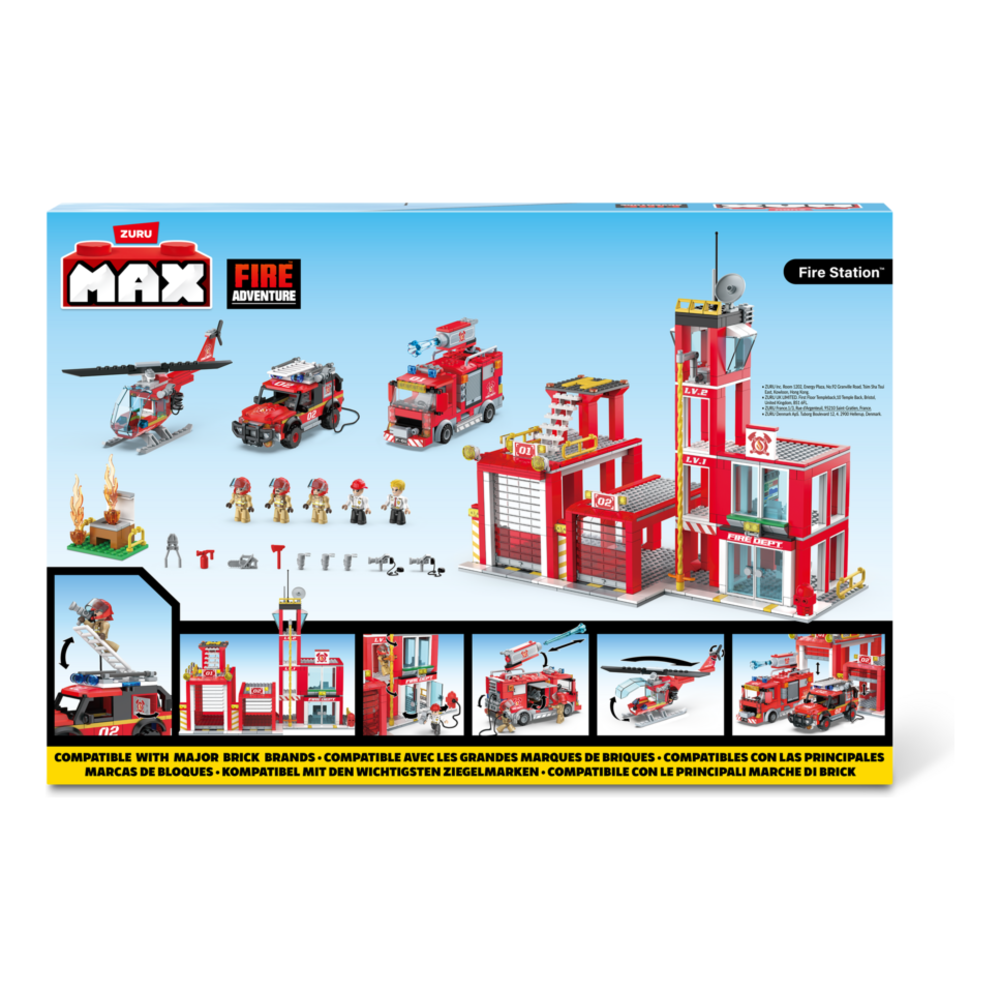 Max City 933 Brick Box Playset Series 1