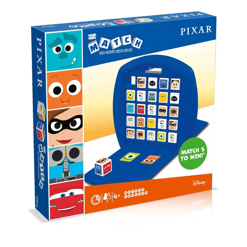 Disney Pixar Top Trumps Match Board Game