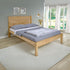 Barton 5FT Bed  - Waxed Pine