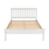 Monaco 5FT Bed Low Foot End - White
