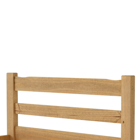 Panama 3FT Bed - Natural Wax