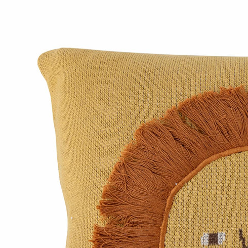 Bloomingville Mini Harrison Cushion - Yellow Cotton OEKO-TEX®
