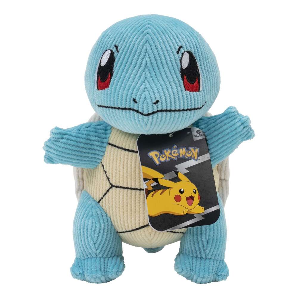 Pokemon Select 8" Squirtle Corduroy Plush