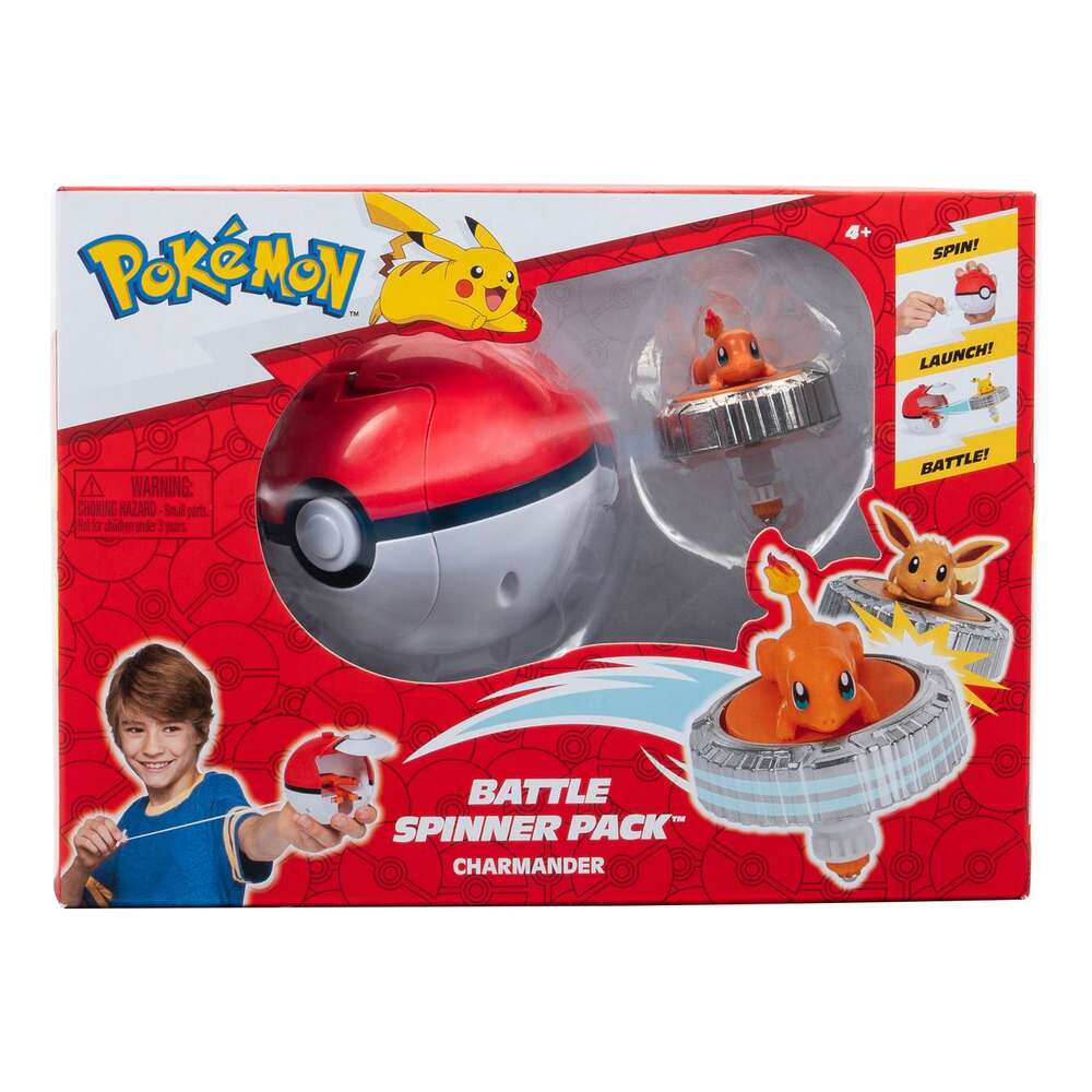 Pokemon Battle Spinner Pack (Charm & Poke Ball)