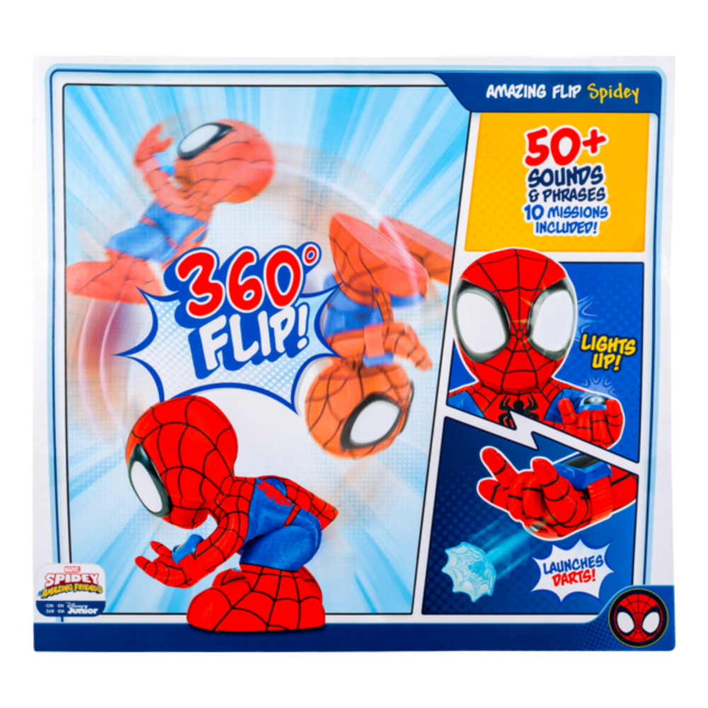 Spidey and Friends - Amazing Flip Spidey Plush