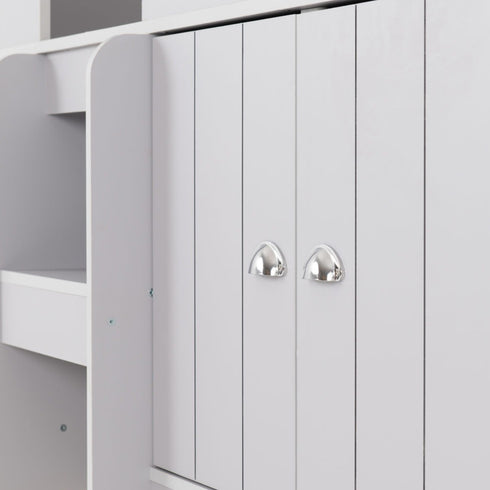 Orlando Low Sleeper Bed - Dove Grey