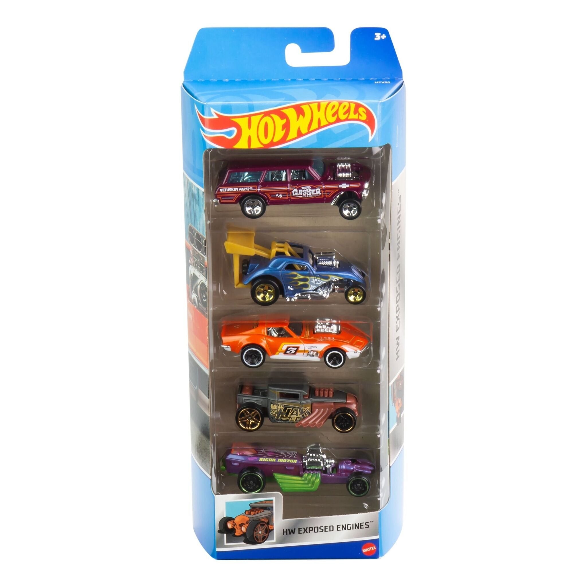 Hot Wheels 5 Car Gift Set