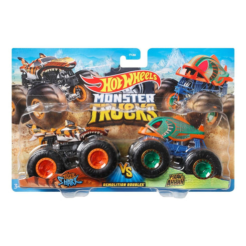 Hot Wheels Monster Trucks 1.64 Scale 2-Pack