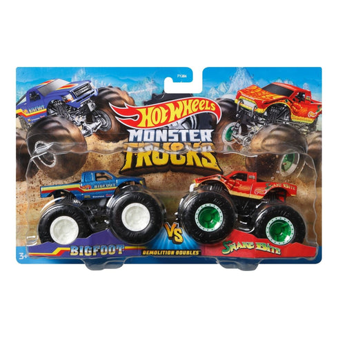 Hot Wheels Monster Trucks 1.64 Scale 2-Pack