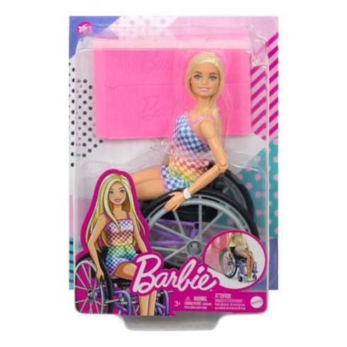 Barbie Blonde Wheelchair Doll