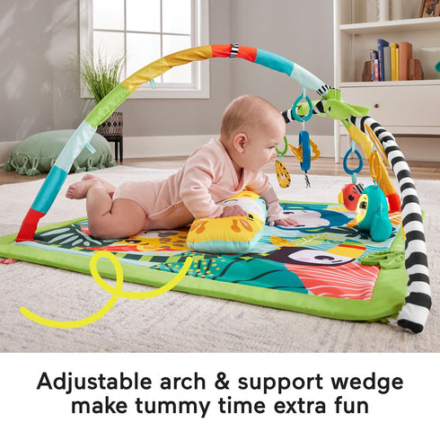 Fisher Price 3-in-1 Rainforest Sensory Gym