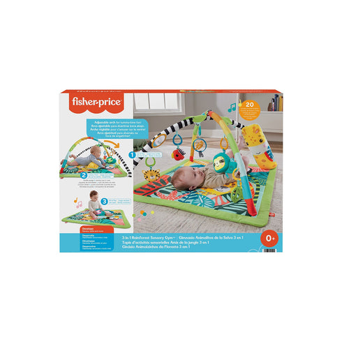 Fisher Price 3-in-1 Rainforest Sensory Gym