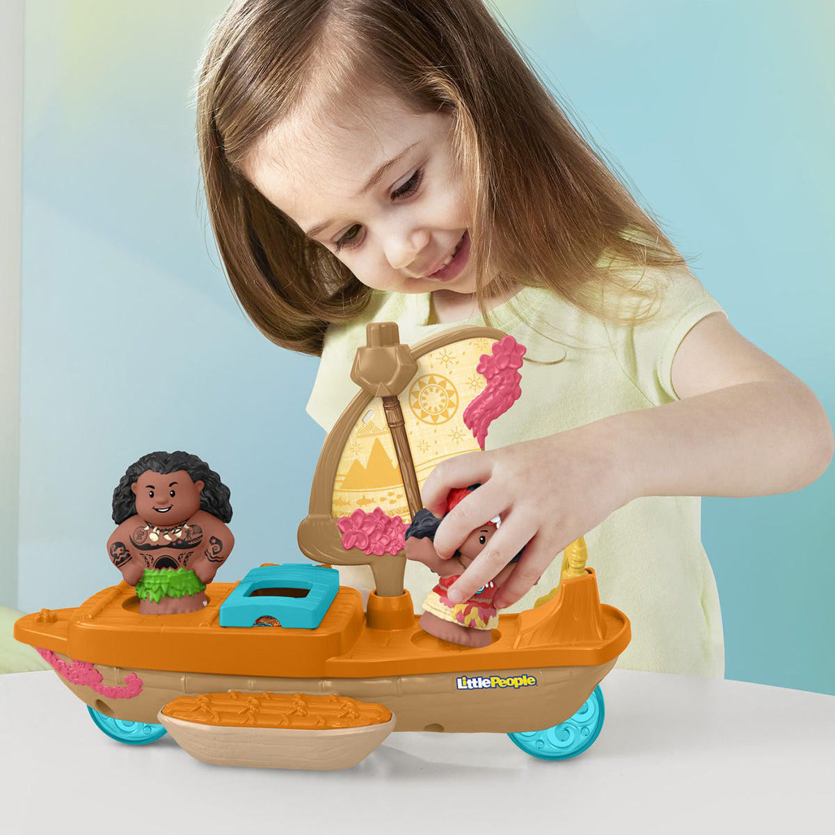 Fisher Price Little People Moana & Maui's Canoe