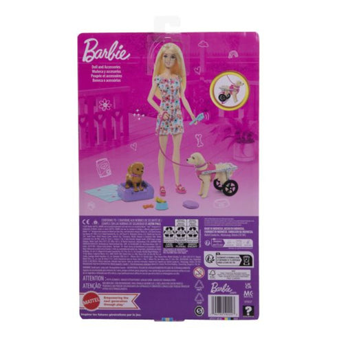 Barbie Walk & Wheel Pet Playset