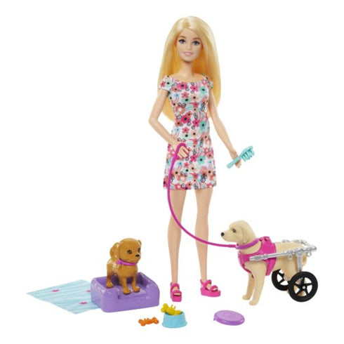 Barbie Walk & Wheel Pet Playset