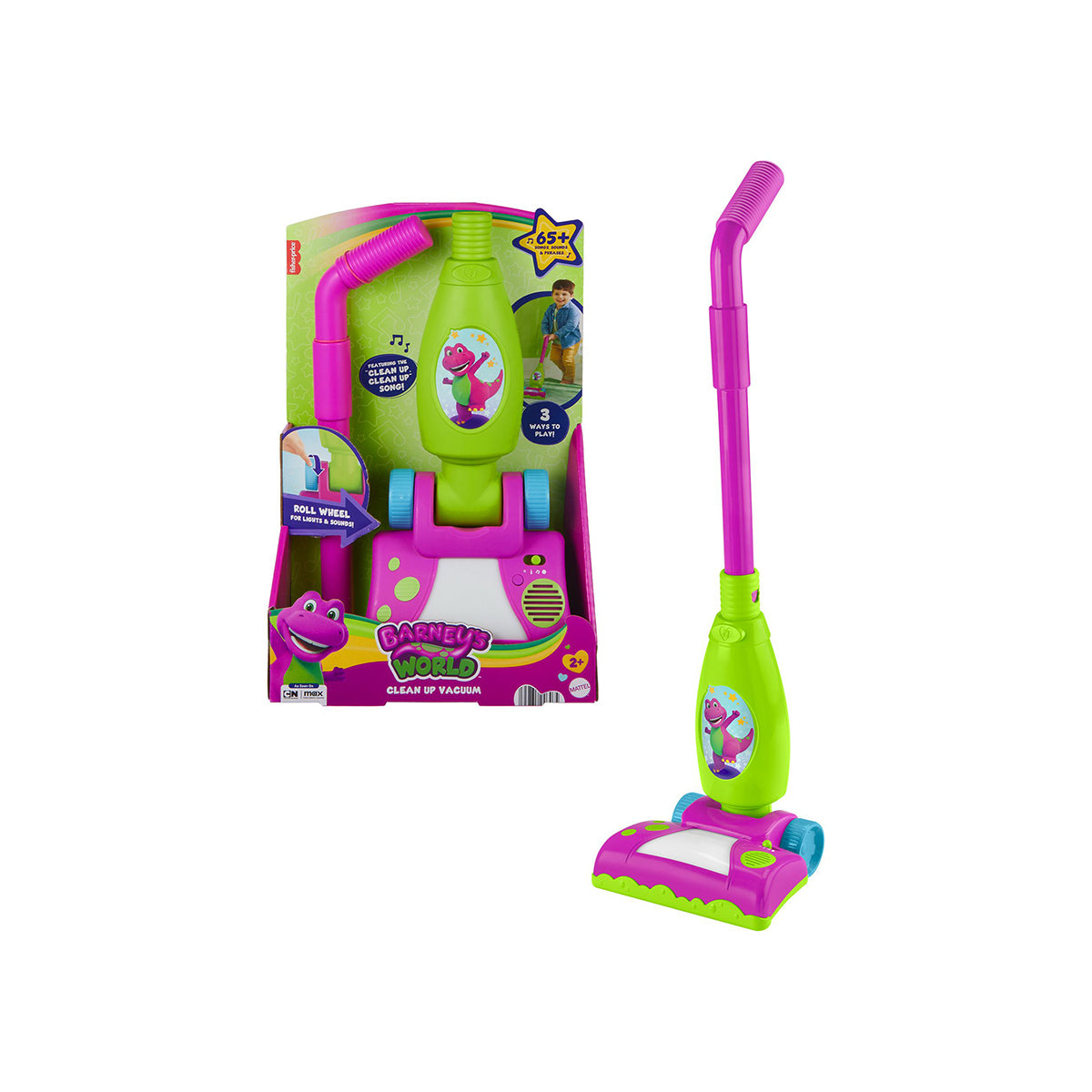 Fisher Price Barney's World Clean Up Vacuum