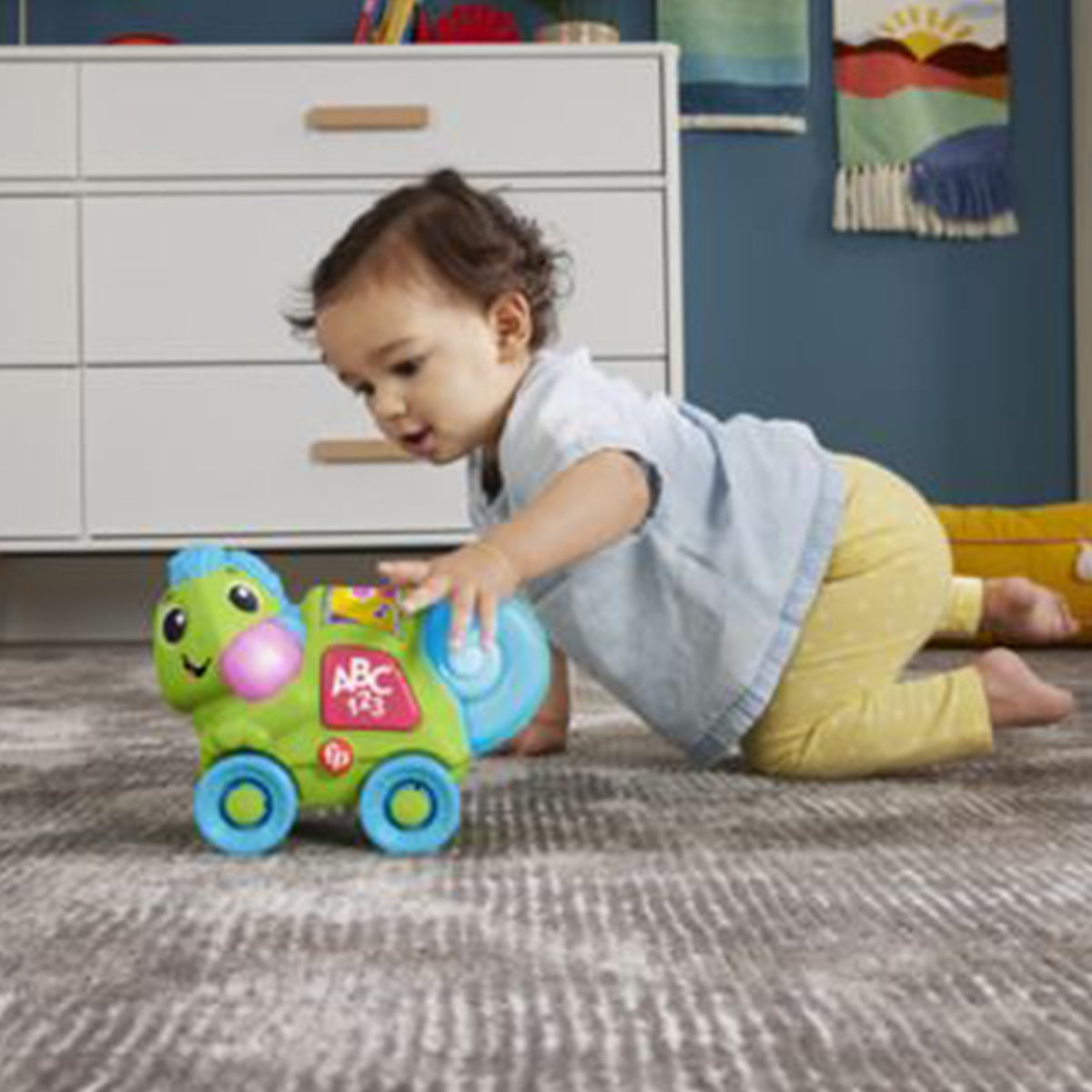 Fisher Price Link Squad Crawl and Colours Chameleon