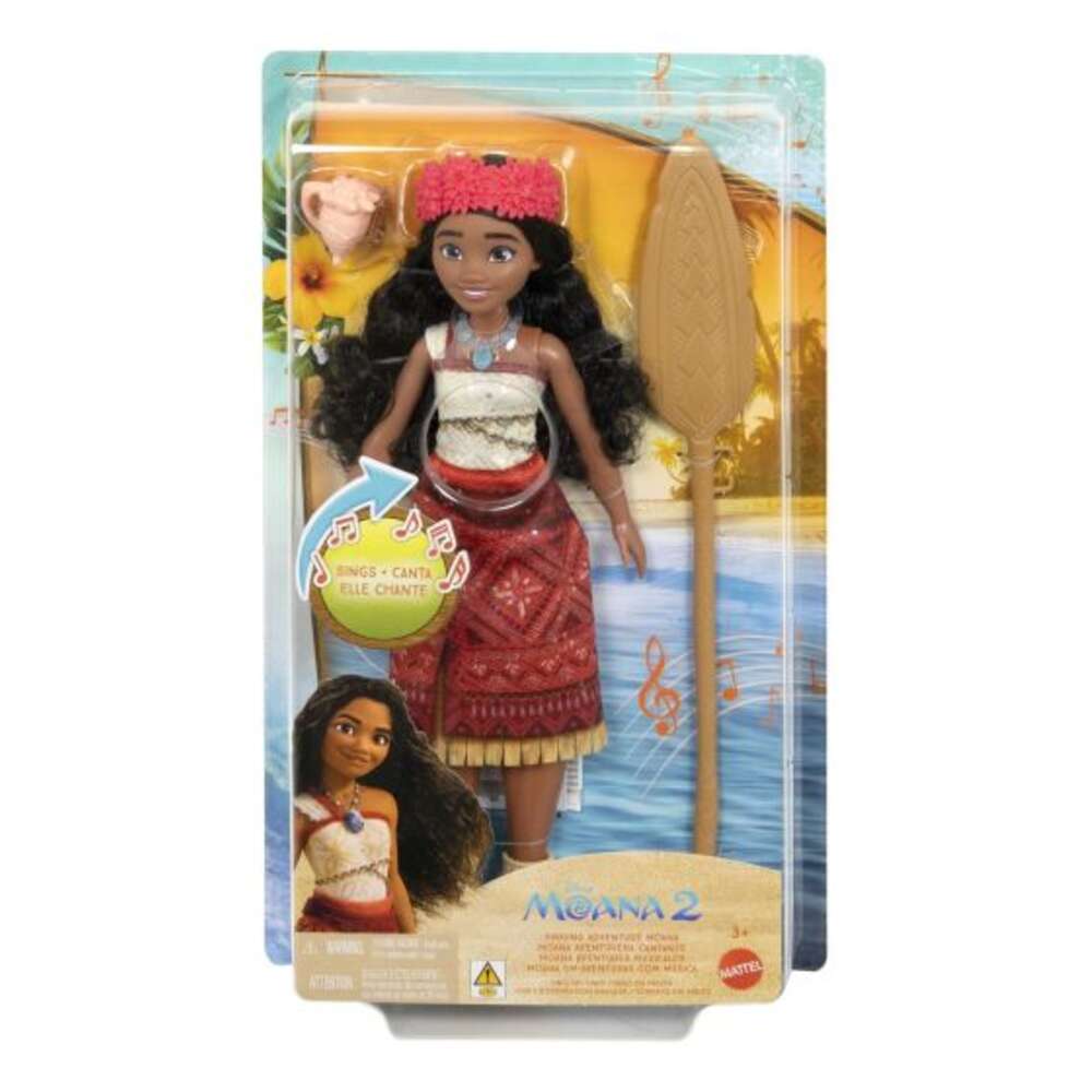 Disney Moana 2 Singing Adventure Moana Doll