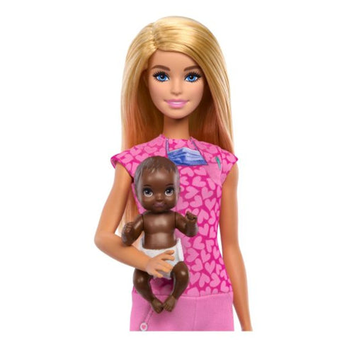 Barbie Nuturing Baby Doctor Playset