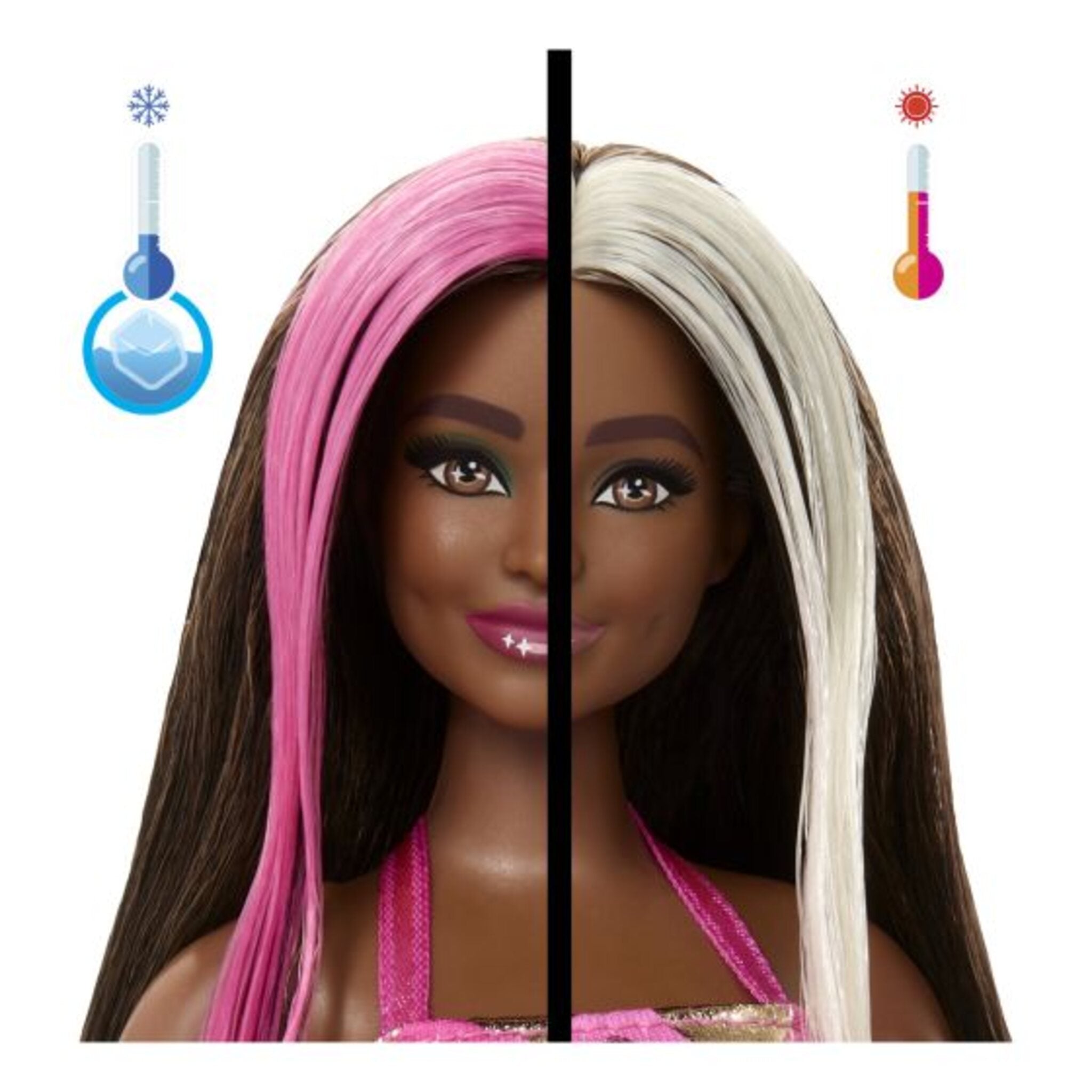 Barbie Party Unboxed Pet Birthday - Doll 2 Brun