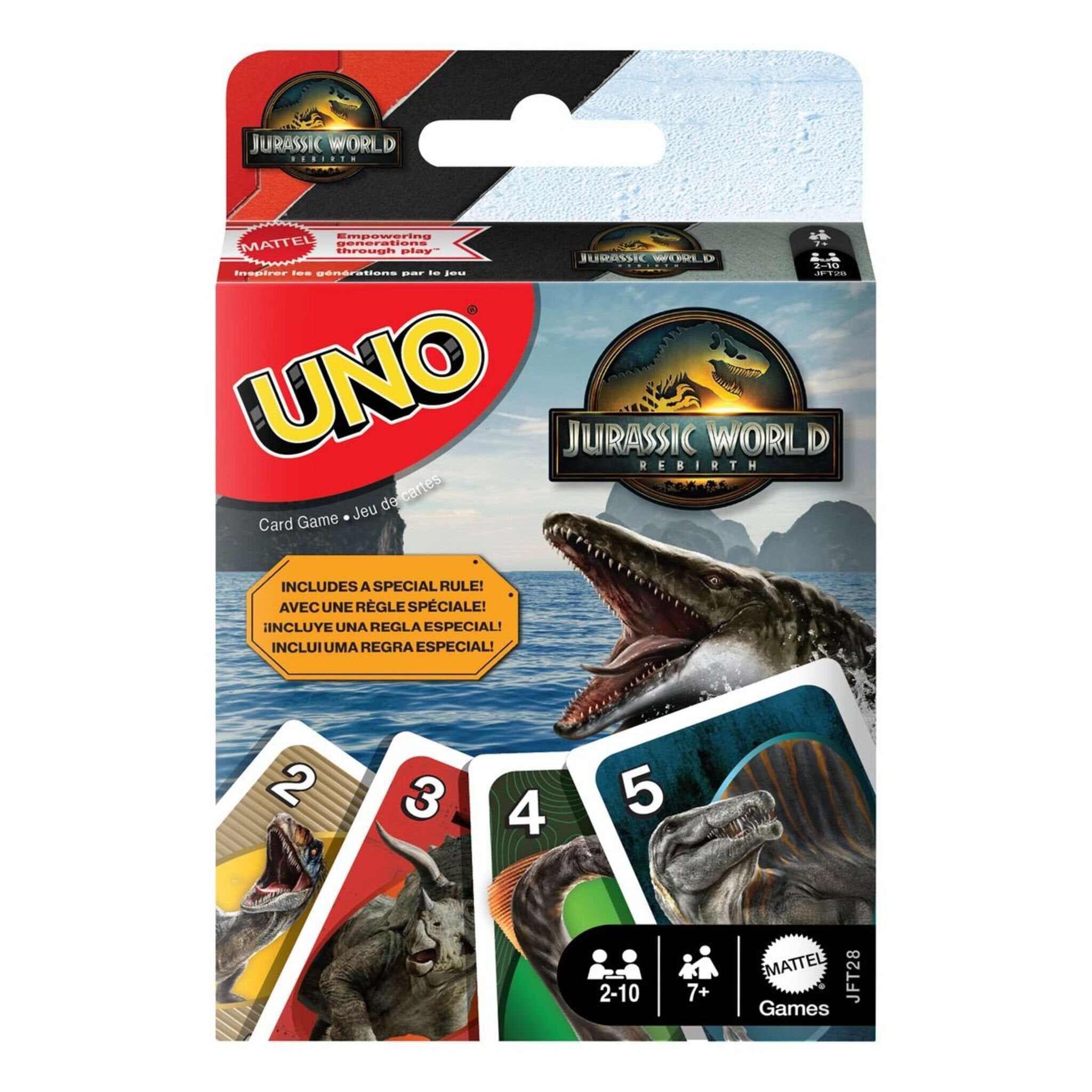 Jurassic World Uno Saga