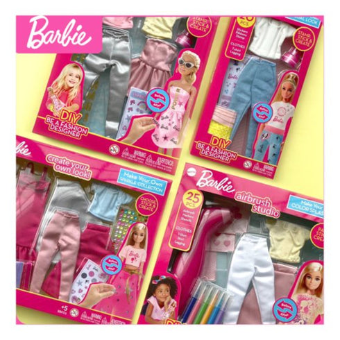 Barbie Make Your Own Outfit -Colourful Splash Look