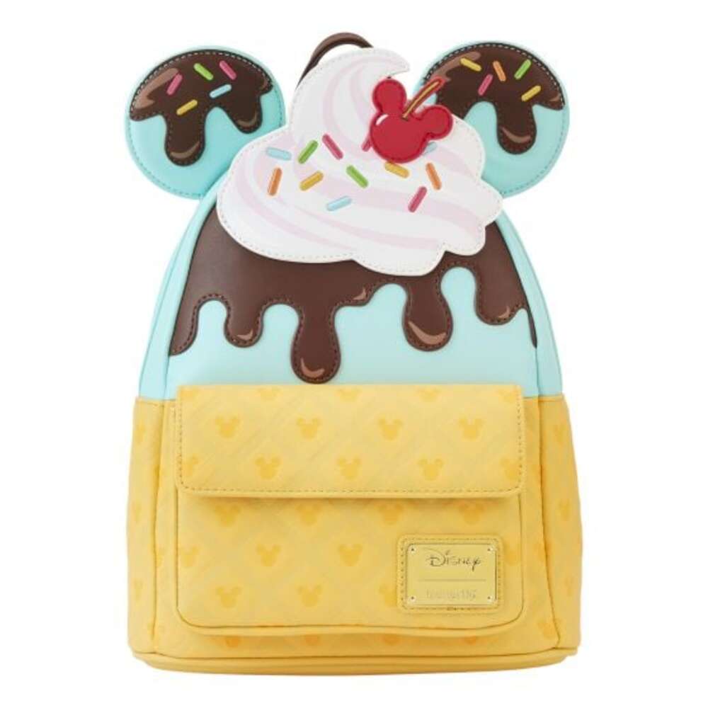 Loungefly - Mickey & Minnie Ice Cream Mini Backpack