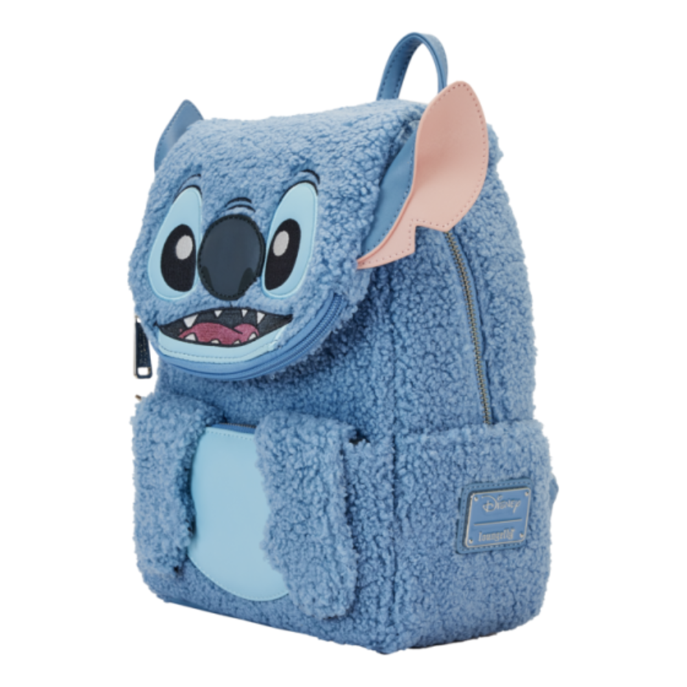 Loungefly - Disney Stitch Plush Mini Backpack