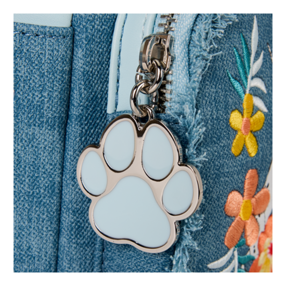 Loungefly - Dogs & Cats Faux Denim Mini Backpack